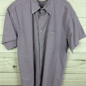 Orvis Red and Blue Checkered Casual Shirt